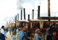 Bild Great Dorset Steam Fair: Schwertransport mit Dampfkraft
